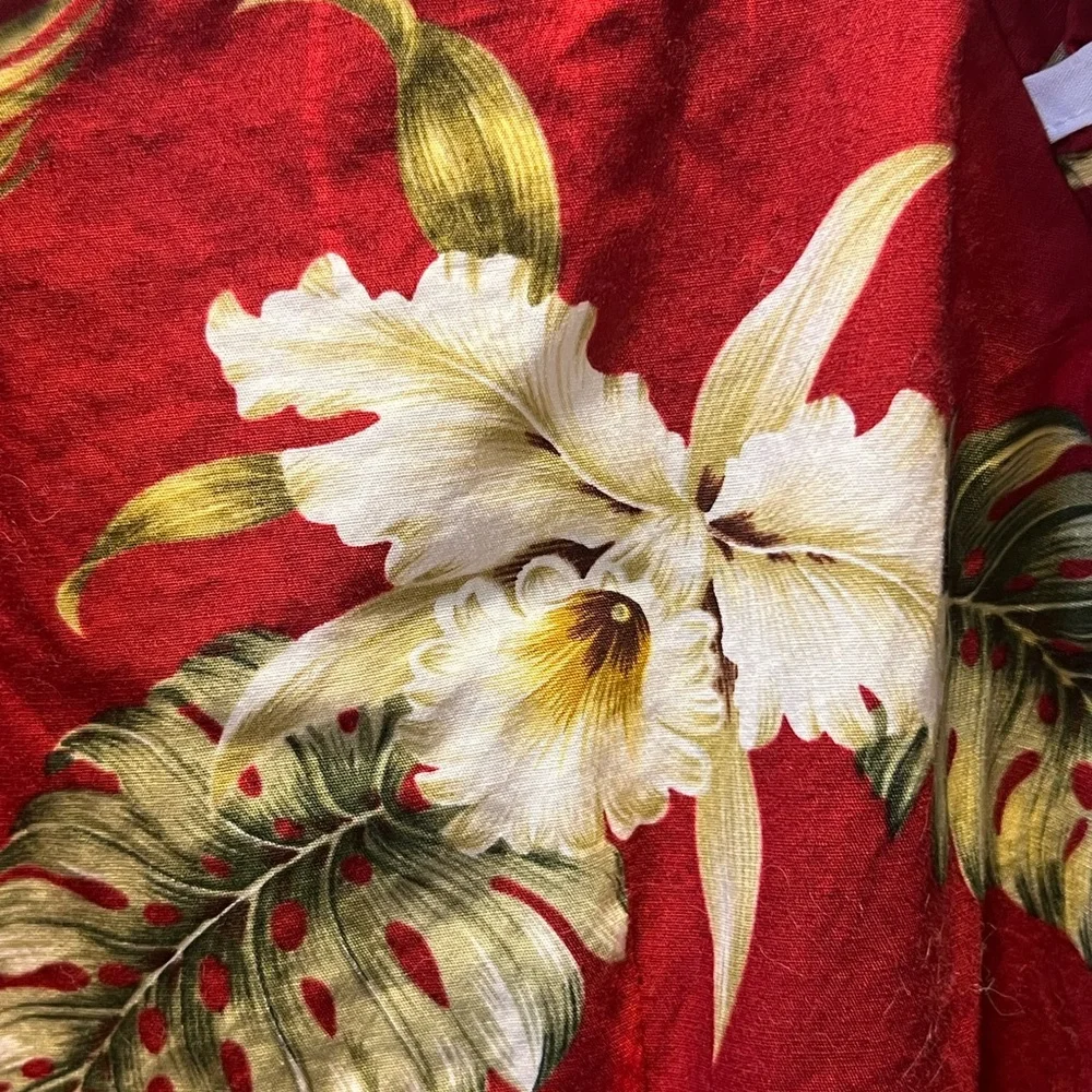 Vibrant Floral Ruffle Blouse - Picture 11 of 12